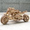 Puzzle 3D drewniane motocykl Scrambler UGR-10 Ugears