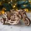 Puzzle 3D drewniane motocykl Scrambler UGR-10 Ugears