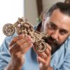 Puzzle 3D drewniane motocykl Scrambler UGR-10 Ugears