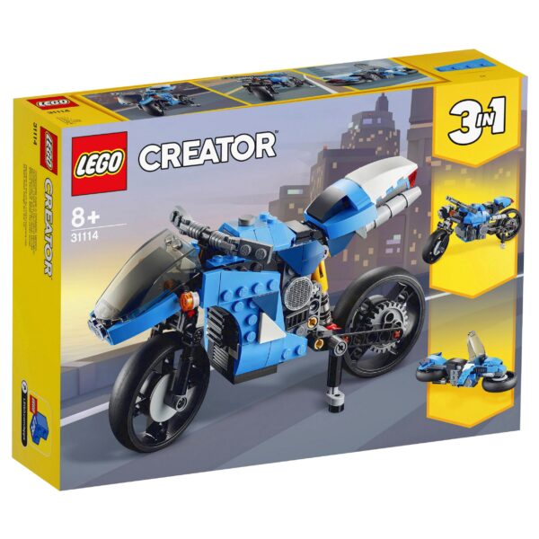 Klocki LEGO Creator Supermotocykl 3w1 31114