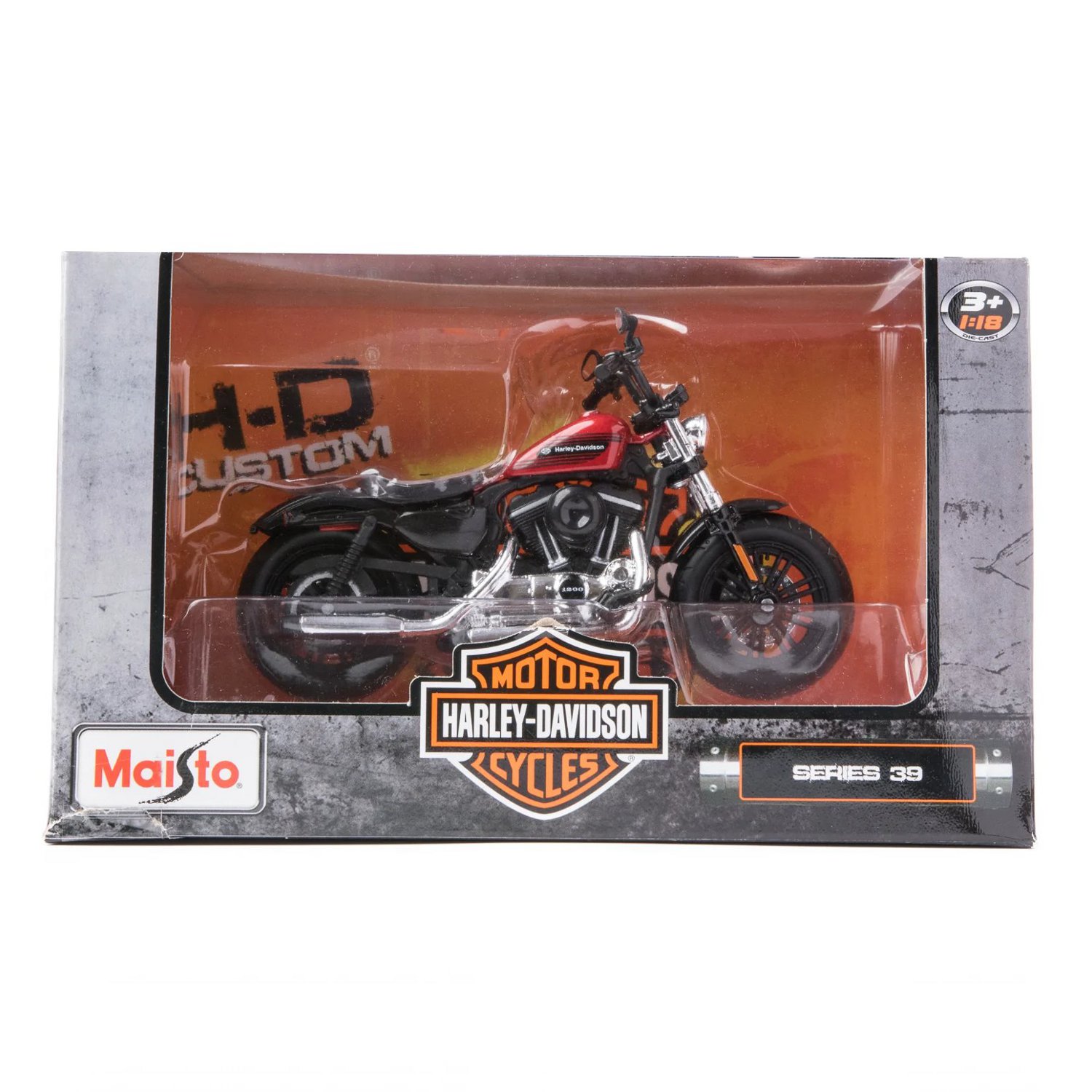 Harley-Davidson 1:18スケールバイク Harley Davidson 2014 model skala 1:18 Maisto