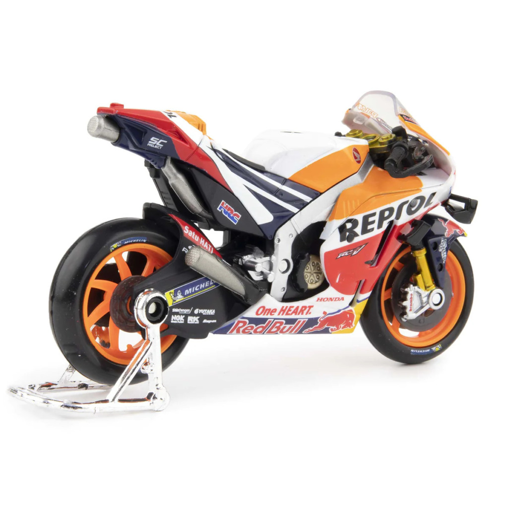 Maistro 1:18 Modellmotorrad 2021 REPSOL Honda RC2 13V – #44 Pol Espargaró, Die-Cast Mit Tampodruck | Sammlerstück, Detailgetreu