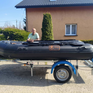 PONTON ARGO-EVO 360 AL PREMIUM WĘDKARSKI ŁÓDŹ 5-OSOBOWA SOLIDNA