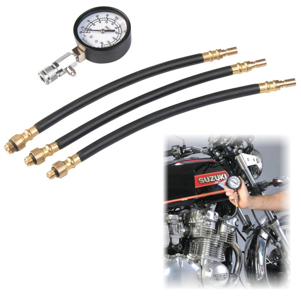 MIERNIK KOMPRESJI 3w1 10/12/14mm narzędzie do diagnostyki silników